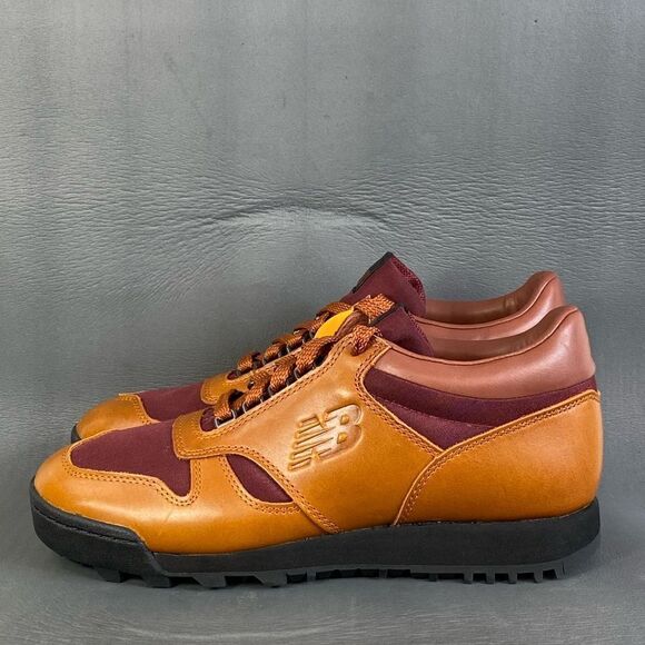 New Balance  RAINIER LOW 'GLAZED GINGER' Brown sneaker shoes mens size  8.5 - Picture 2 of 9